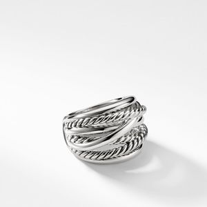 David Yurman Wide Crossover Ring